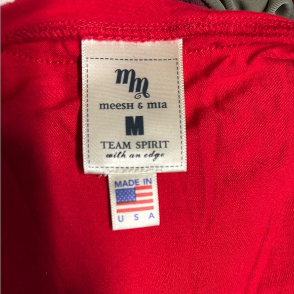 Women’s medium sequin Meesh & Mia Nebraska tank top - Picture 3 of 4